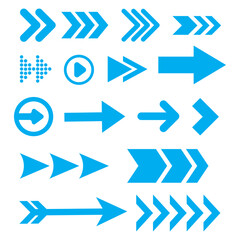 Creative New set of arrows. Vector, 