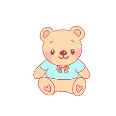 baby bear illustration 