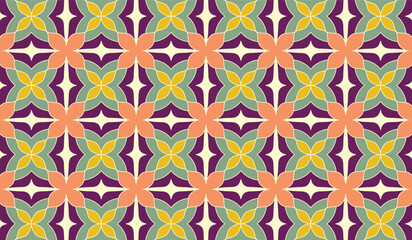  KDP Geometric Coloring Pattern  