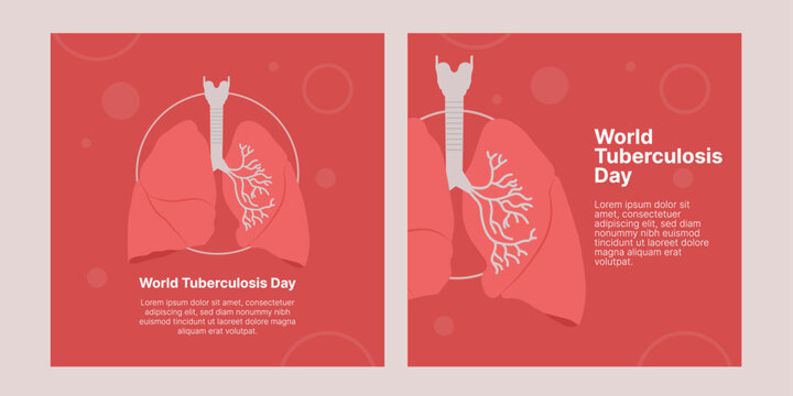World Tuberculosis day social media template