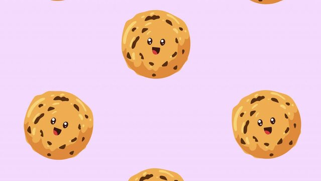 cannabis cookies kawaii character animation