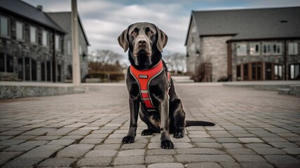 Intelligent Labrador Retriever Trained for Assistance Work