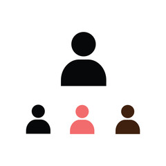 Man icon vector 10 EPS. Lorem Ipsum Illustration Design