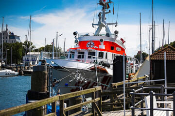 Rescue cruiser ARKONA, Warnemünde Germany