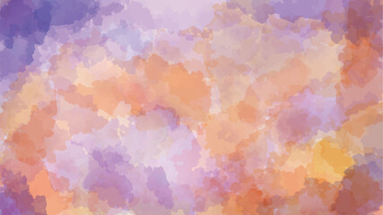 Hand drawn colorful watercolor background with paper texture