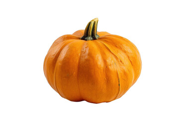 Obraz premium stock photo of fresh Pumpkin on white isolated PNG object