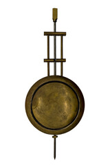 old pendulum of a wall clock