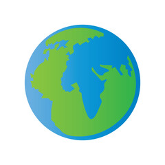 Planet symbol icon, logo vector illustration design template