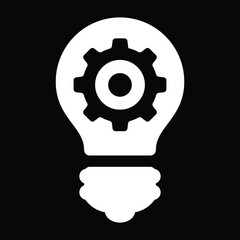 Bulb gear logo design