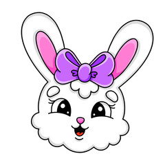 Cartoon character. Isolated on white background. Design element. Template for your design, books, stickers, cards. Vector illustration.