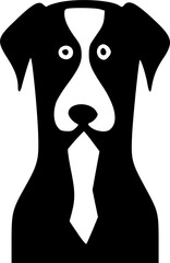 dog icon vector symbol design illustration