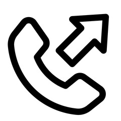 outgoing call icon