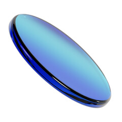 3d crystal clear shiny abstract