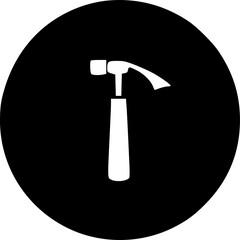 hammer icon vector symbol design illustration