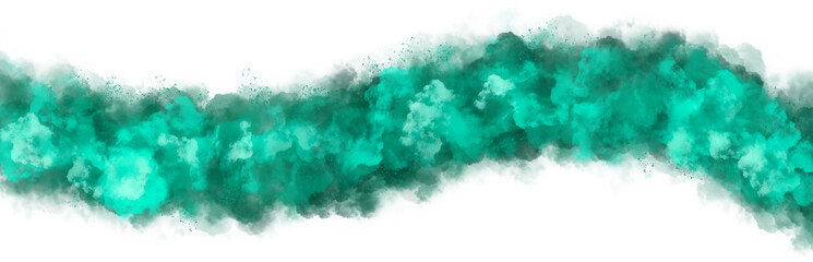 transparent saga green cloud smoke wisp effect