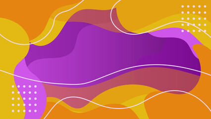 Abstract shape colorful background. Vector illustration design