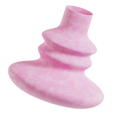 3d simple abstract illustration