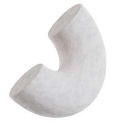 3d simple abstract illustration