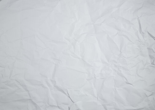 Wrinkled and Crumpled Paper Textured Background