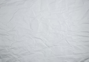 Wrinkled and Crumpled Paper Textured Background