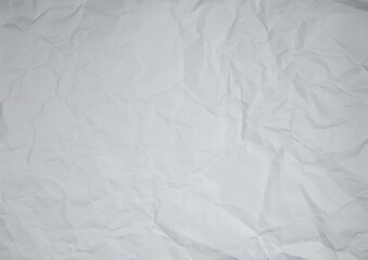 Wrinkled and Crumpled Paper Textured Background
