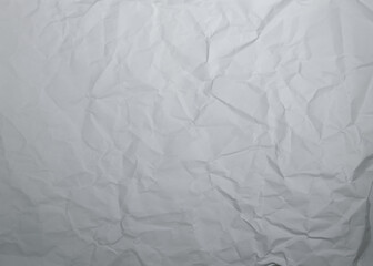 Wrinkled and Crumpled Paper Textured Background