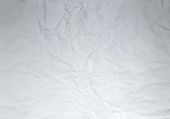 Wrinkled and Crumpled Paper Textured Background