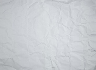 Wrinkled and Crumpled Paper Textured Background