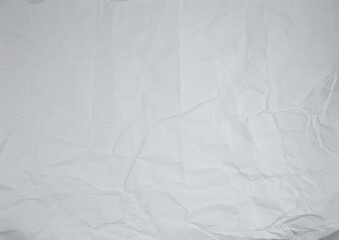 Wrinkled and Crumpled Paper Textured Background
