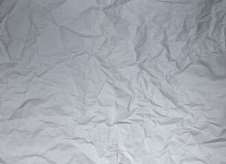 Wrinkled and Crumpled Paper Textured Background