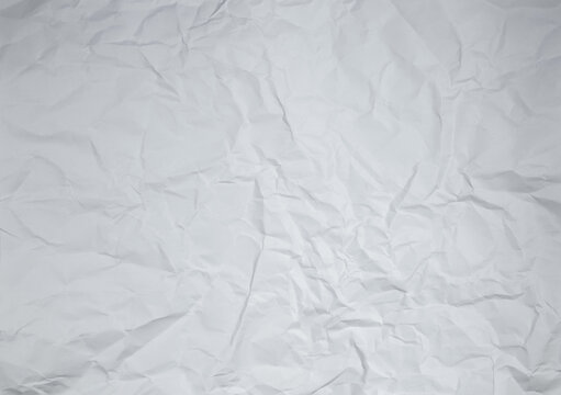 Wrinkled and Crumpled Paper Textured Background