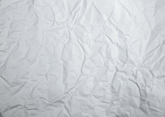 Wrinkled and Crumpled Paper Textured Background