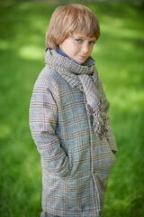 fashionable little boy