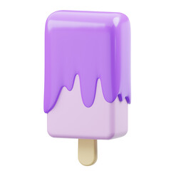 Ice Cream Stick 3D Icon