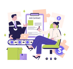 Corporate Social Responsibility, CSR. Job creation, recruitment