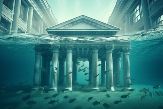 Bank crisis digital fail. Generate Ai