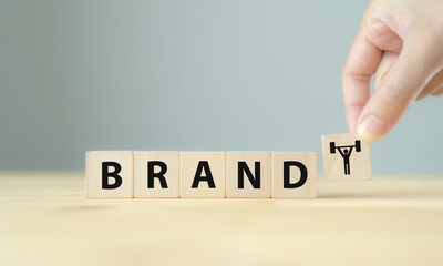 Build a strong brand, Brand concept. .Distinctive identity represents a company’s values and...