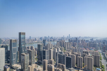 Fototapeta na wymiar China Changsha City Architecture Scenery