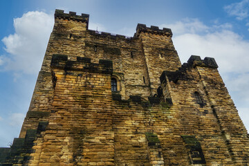 Newcastle Castle Keep, remains of medieval fortification in Newcastle-Upon-Tyne.