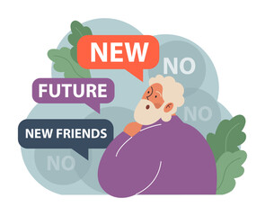 Phobia set. Characters fear or dislike of anything foreign and unfamiliar