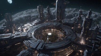 A custom planet creator featuring a range of sci-fi and futuristic settings generative ai