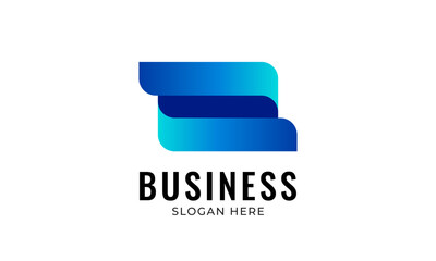 Business logo modern style vector design