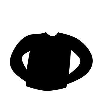 Flat design Half Body, Dress colorable