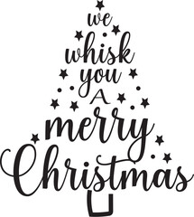 we whisk you a merry christmas