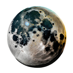 moon on a transparant background, PNG