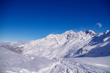 Ski de randonnée au contamine