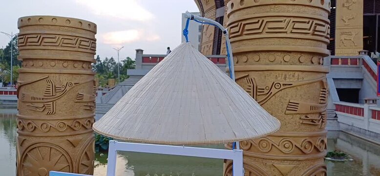 Can Tho city, Vietnam - April 29, 2023: Hung King temple