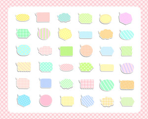 吹き出し36種セット