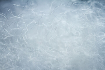 Extreme macro of polyester stable fiber