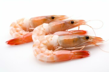 Fresh shrimp. Generate Ai